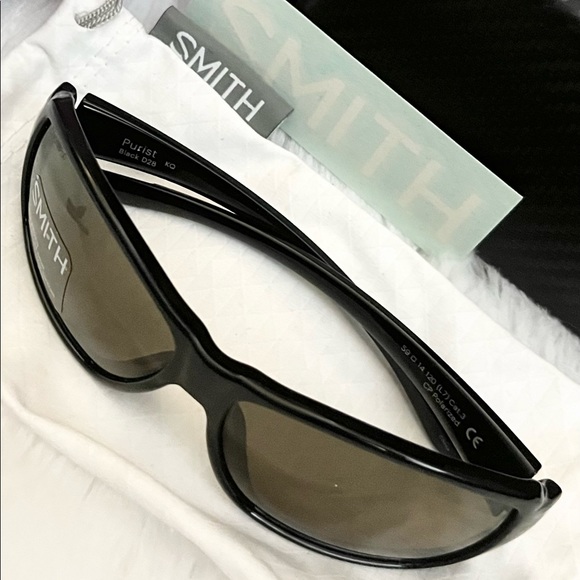 Smith Purist Carbonic Polarized Sunglasses- Small/Medium adult/kids face widths - Picture 1 of 16